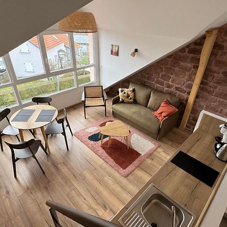 Le Pommier - Appt Avec Jardin Partage Appartement Puberg Buitenkant foto