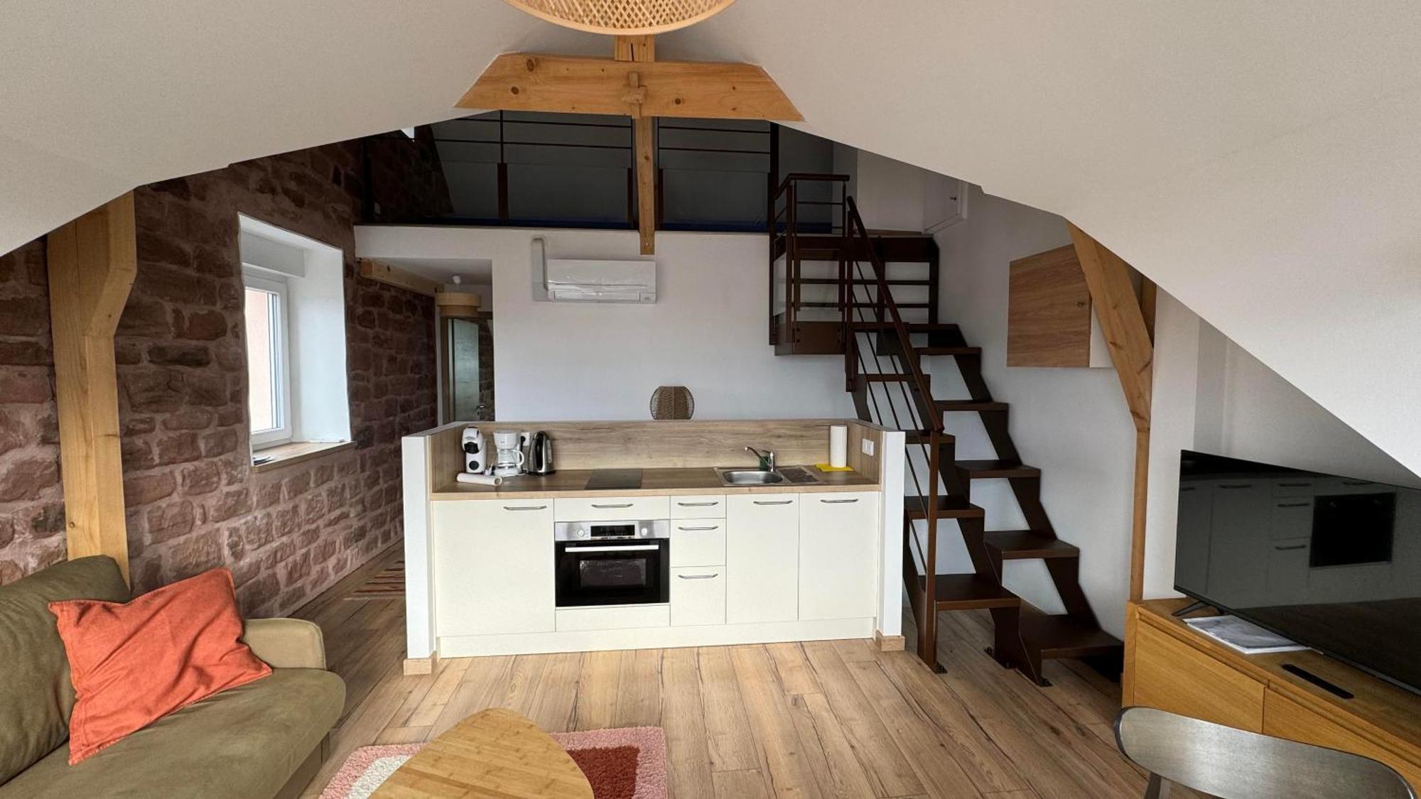 Le Pommier - Appt Avec Jardin Partage Appartement Puberg Buitenkant foto